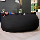 Fuf® 7Ft Oversized Foam Bean Bag