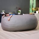 Fuf® 7Ft Oversized Foam Bean Bag