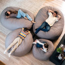 Fuf® 7Ft Oversized Foam Bean Bag