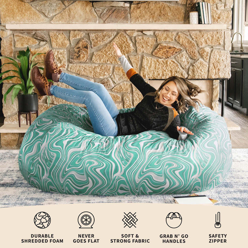 Fuf Media Lounger w/ Removable Cover