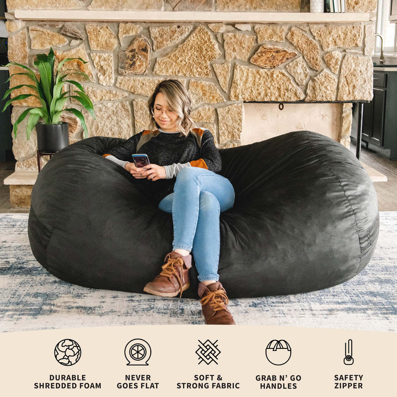 Fuf Media Lounger w/ Removable Cover