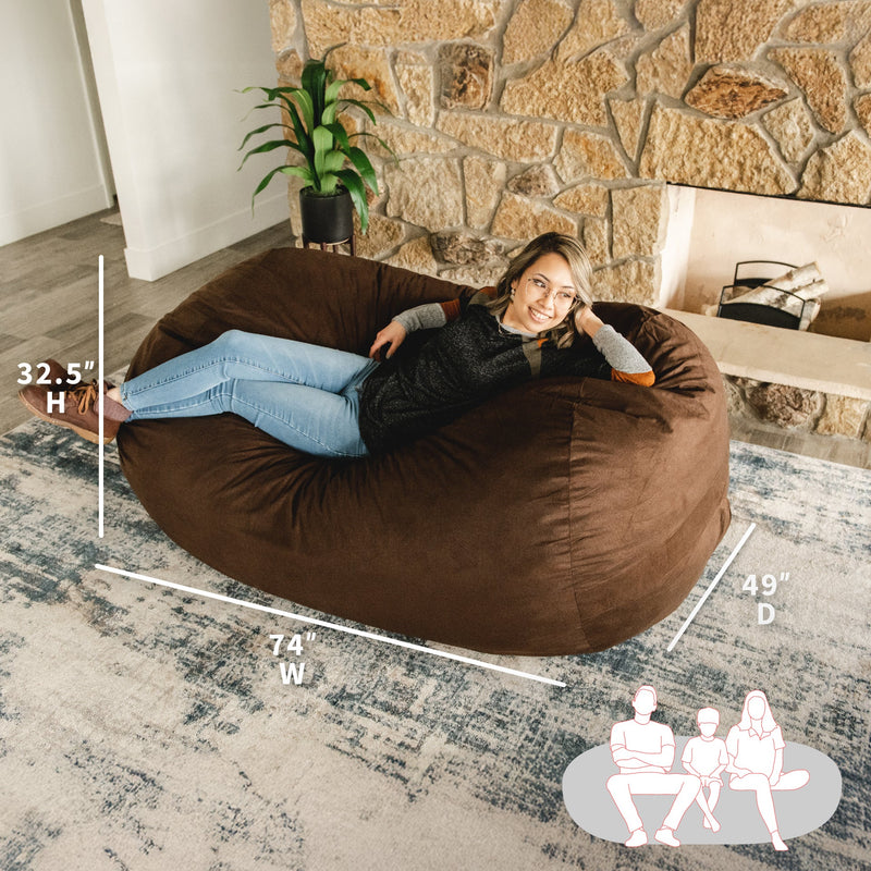 Fuf Media Lounger w/ Removable Cover