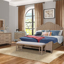 Elegant Design Panel Bed With Transitional Casual Design by Unique Piece Furniture