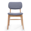 Voyager Upholstered Accent Chair With Splayed Legs And Wood Frame (Set of 2)