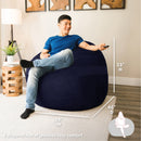 Fuf® 5Ft Foam Bean Bag