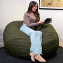 Fuf® 5Ft Foam Bean Bag