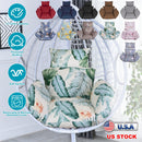Egg Chair Cushion with Headrest - Thick Padded Hanging Seat