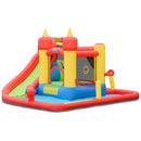 Inflatable Water Slide Jumper Bounce House with Ocean Ball without Blower by LJGDeals