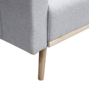 Easton - Fabric Sofa With USB Charging Ports Pockets And Pillows by HouseOfZazla
