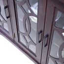 Spacious Sideboard With 3 Doors - Ox Blood Red by HouseOfZazla