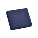 Navy Leatherette Flask & Stainless Steel Shot Glass Set by creativegiftsdirect
