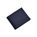 Leatherette Bill Fold, Navy 4.5" X 3.75" by creativegiftsdirect