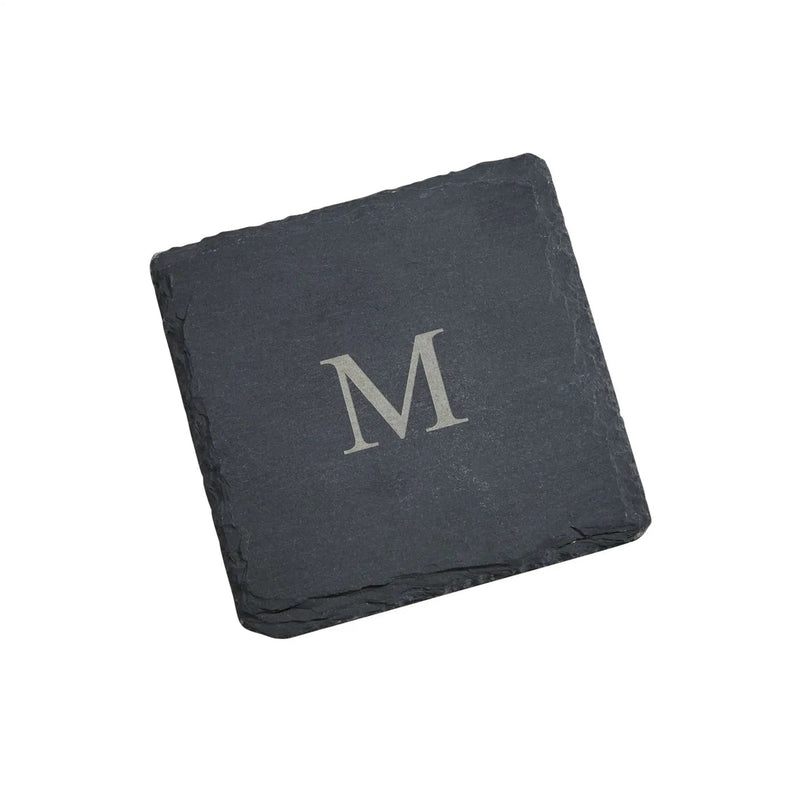 Set Of 4 Slate Coasters 4" Square, photo 5 of 6