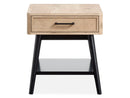 Fletcher Modern Rectangular Dining Table Driftwood Finish