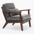 Living Room Chair With Lumbar Pillow by HouseOfZazla