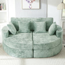 Boneless Design Upholstered Sofa Bed With Cup Holders by Unique Piece Furniture