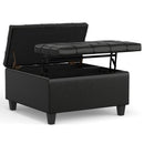Harrison - Upholstered Coffee Table Storage Ottoman by Unique Piece Furniture