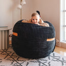 Fuf® 4Ft Foam Bean Bag