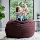 Fuf® 4Ft Foam Bean Bag