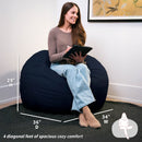 Fuf® 4Ft Foam Bean Bag