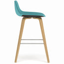 Randolph - Counter / Bar Height Stool (Set of 2) - Blue by HouseOfZazla