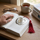 Apple Shaped Bookmark & Tassel