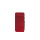 Flameless Flip Top Lighter Red Satin by creativegiftsdirect