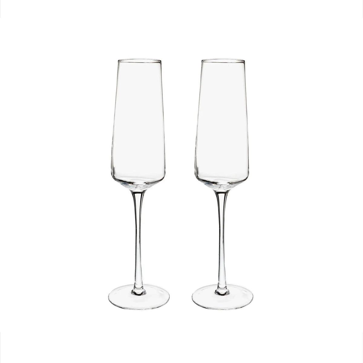 Classic Champagne Flutes Set - 9 oz