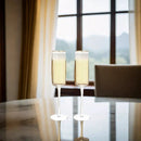 Gold-Rim Champagne Flutes Set - 8 oz by creativegiftsdirect