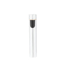 Flameless Cylinder Lighter Silver 3.25" by creativegiftsdirect