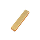Flameless Rectangular Metal Trim Lighter Gold by creativegiftsdirect