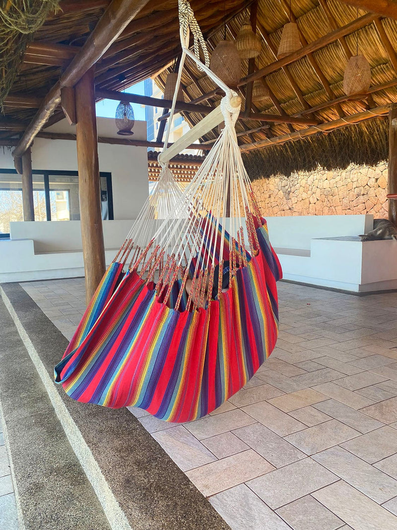 Colombian Hammock Chair with Universal Chair Stand