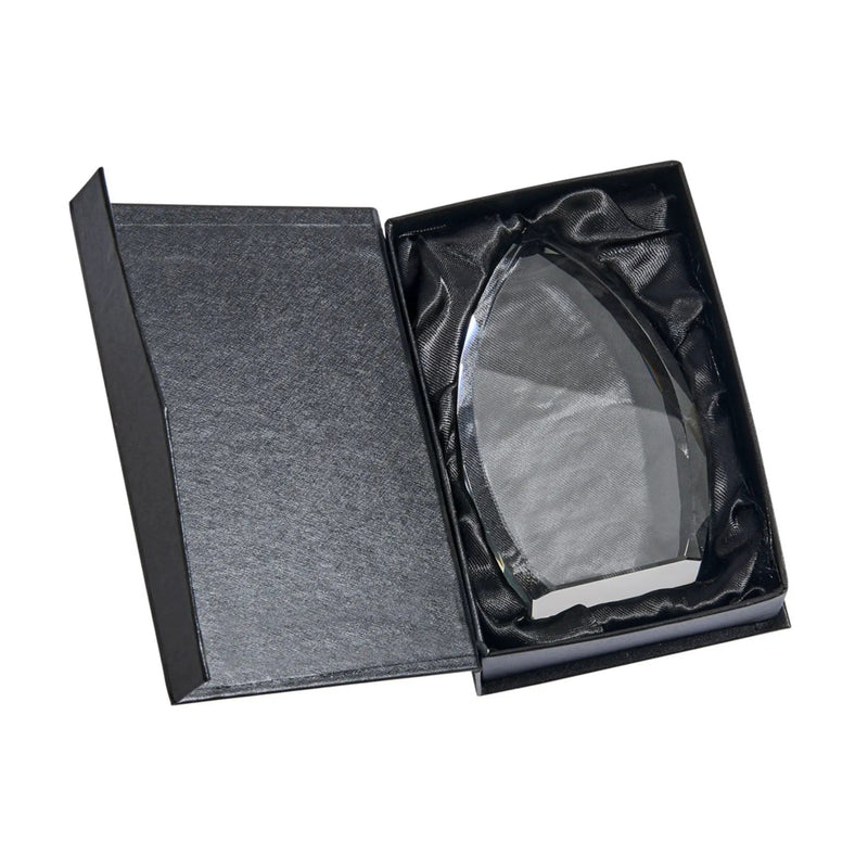Optic Crystal Trophy Point, 5" Ht, photo 2 of 3