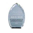 Optic Crystal Trophy Point, 7" Ht by creativegiftsdirect