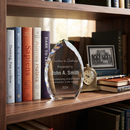 Optic Crystal Trophy Point, 7" Ht by creativegiftsdirect