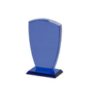Large Cobalt Shield Trophy, 8.5" by creativegiftsdirect