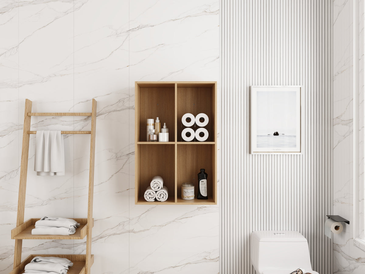 24 Inch Small Wall Mounted Storage Shelves, photo 8 of 10
