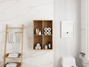 24 Inch Small Wall Mounted Storage Shelves by HouseOfZazla
