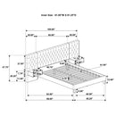Kiah - Platform Bed With Floating Nightstands by HouseOfZazla