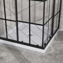 Goodyo Corner Shower Door - 36" D x 36" W x 72" H