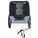 Large Folding Bike Trailer for Dogs – 66LB Capacity All-Terrain Pet Carrier