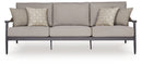 Ocean Beach - Sofa With Cushion - Gray by Unique Piece Furniture
