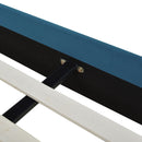 Aspen - Vertical Tufted Modern Headboard Platform Bed Set by HouseOfZazla