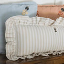 Frances Ruffled Lumbar Pillow by Galley & Fen