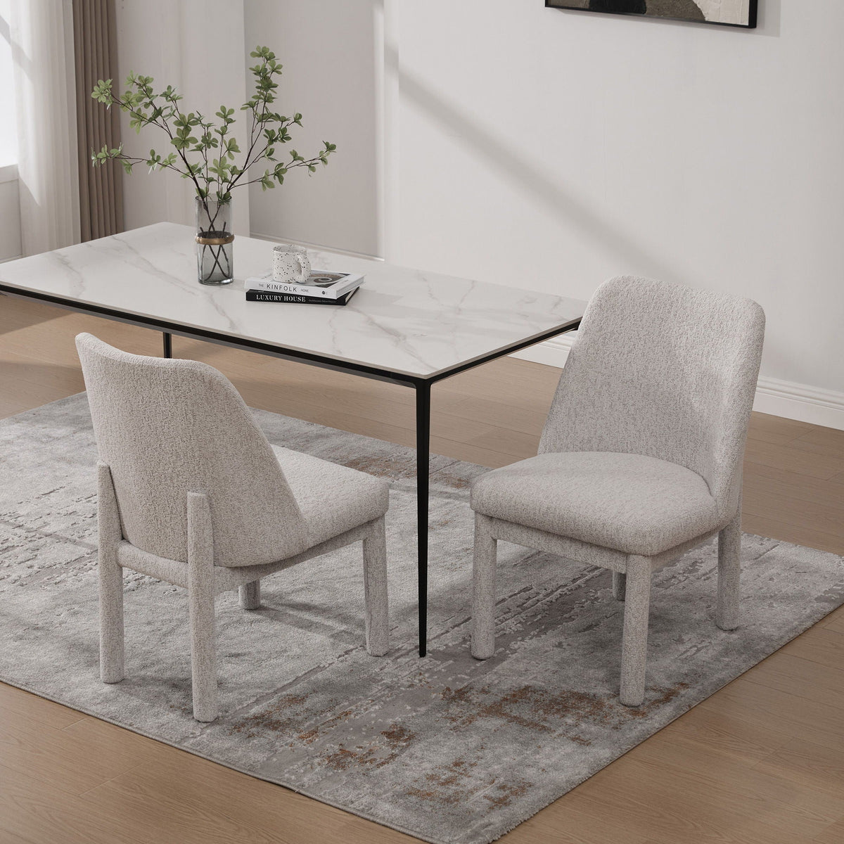 Wide Minimalist Dining Chair, photo 4 of 40