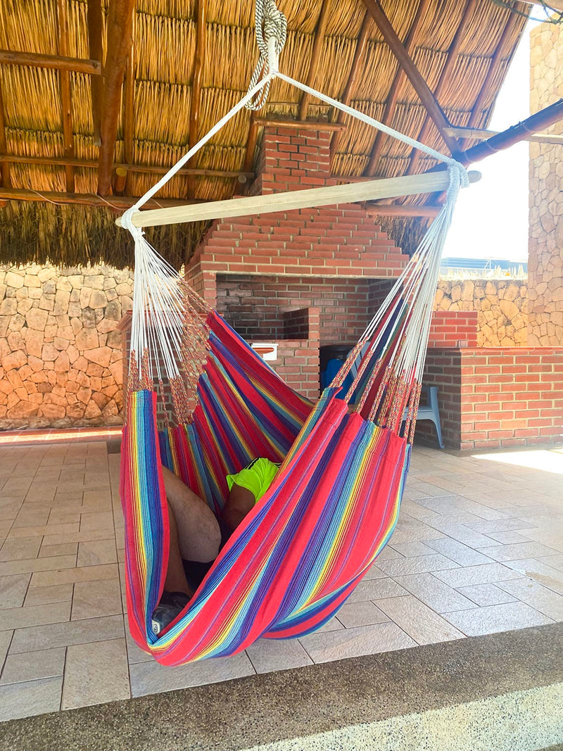 Colombian Hammock Hanging Chair - Deluxe