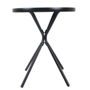 3-Piece Outdoor Patio Furniture Set with Foldable Chairs & Tempered Glass Table by HouseOfZazla