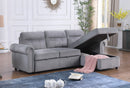 Ashton - Reversible Sleeper Sectional Sofa Chaise by HouseOfZazla