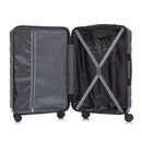 3 Pieces Set 20" / 24" / 28" Spinner Wheel Luggage With Combination Lock by HouseOfZazla