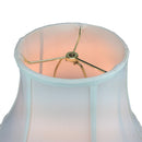 16"W x 12"H White Bell Shantung Shade